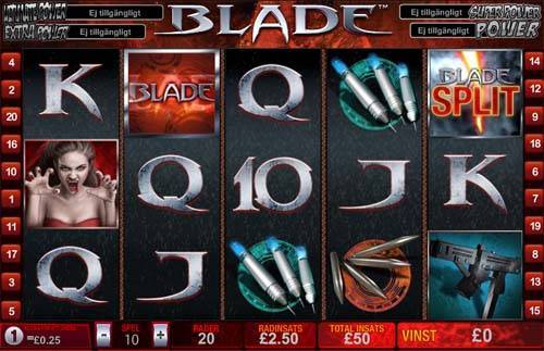 Blade slot