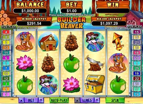 Builder Beaver jackpot