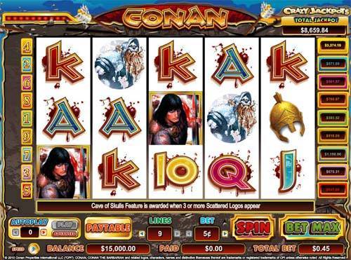 Conan the Barbarian jackpot