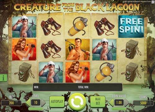 Creature From the Black Lagoon free slot