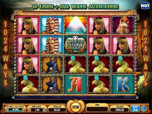 Crown of Egypt free slot