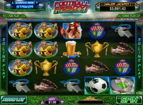 Football Frenzy jackpot