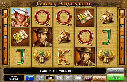 Great Adventure free slot