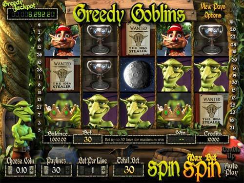 Greedy Goblins jackpot