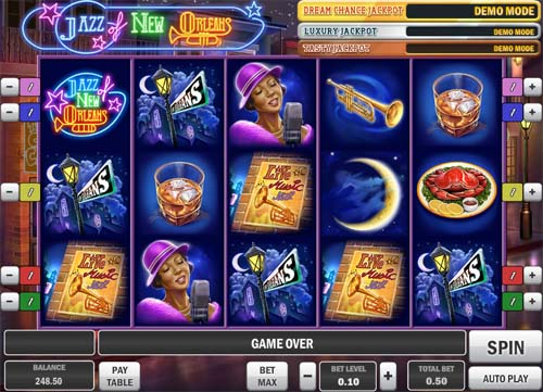 Jazz of New Orleans slot