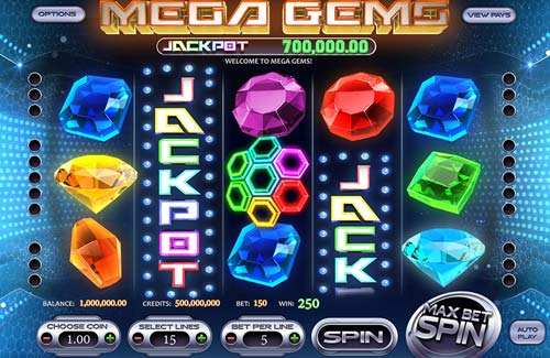 Mega Gems jackpot