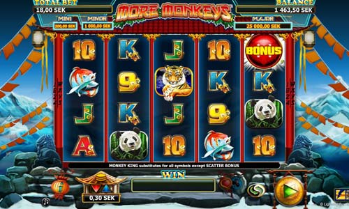 More Monkeys jackpot