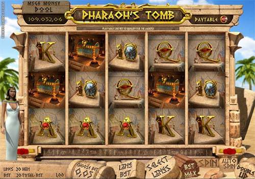 Pharaohs Tomb jackpot