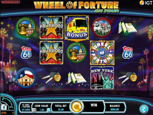 Wheel of Fortune On Tour free slot